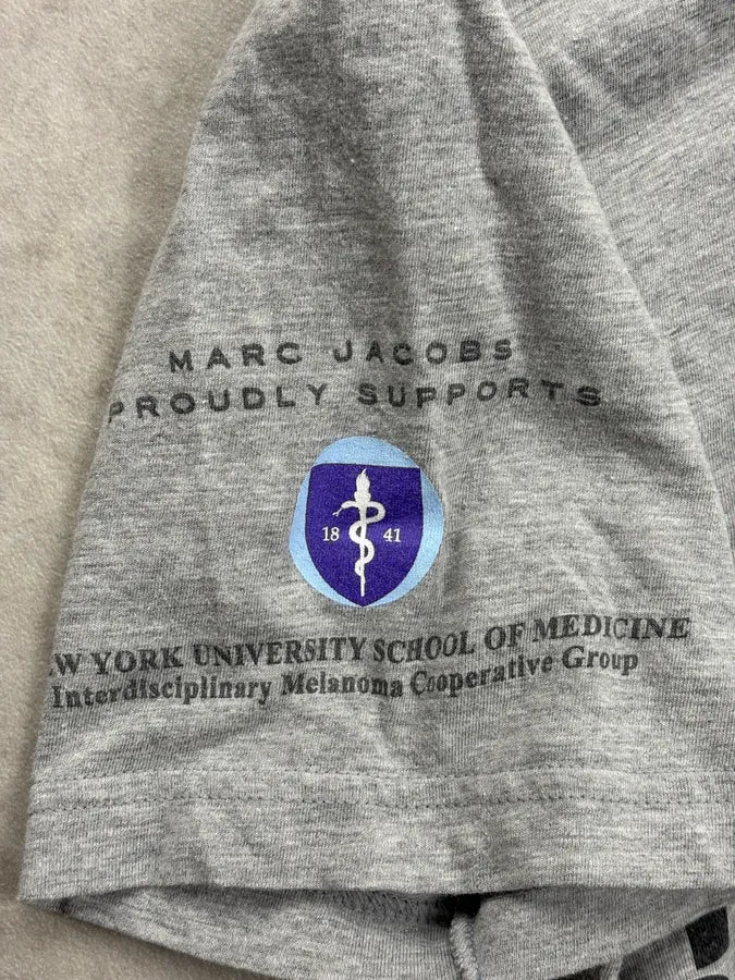 AW2012 Marc Jacobs Grey Protect The Skin Youre In T-Shirt ohjwjNt 6