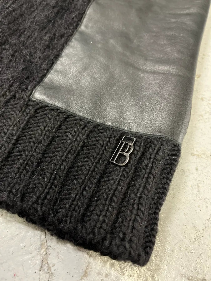 AW2012 Pierre Balmain Black Wool Mohair Alpaga Sweater ahCsUjy 4