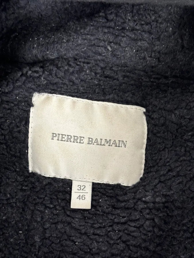 AW2012 Pierre Balmain Grey Eroded Avant-Garde Brut Long Parka Jacket qooLWLt 13