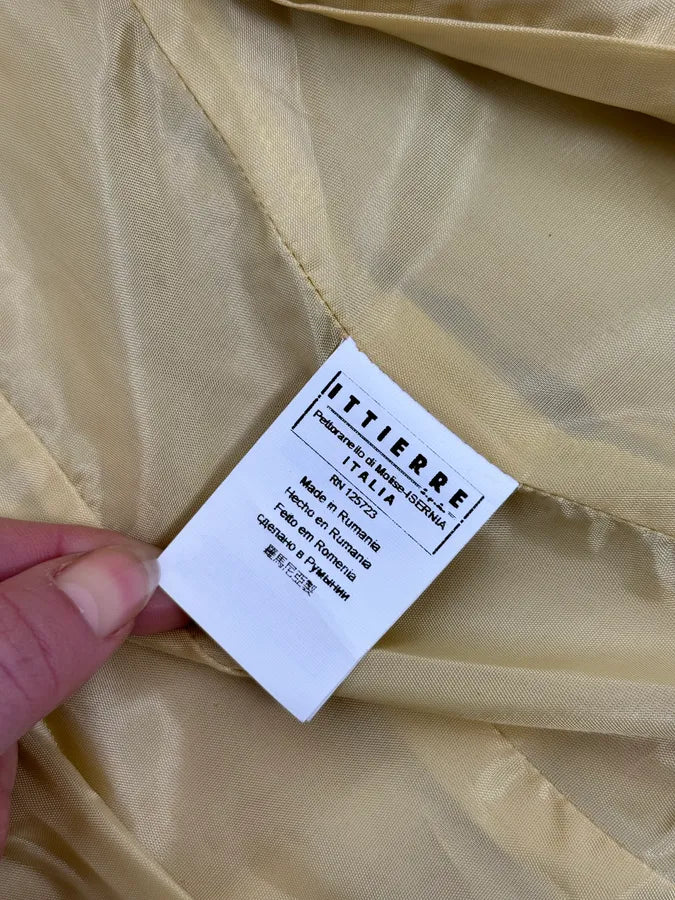 AW2012 Pierre Balmain Yellow Perfecto Leather Biker Jacket RscYqtH 10