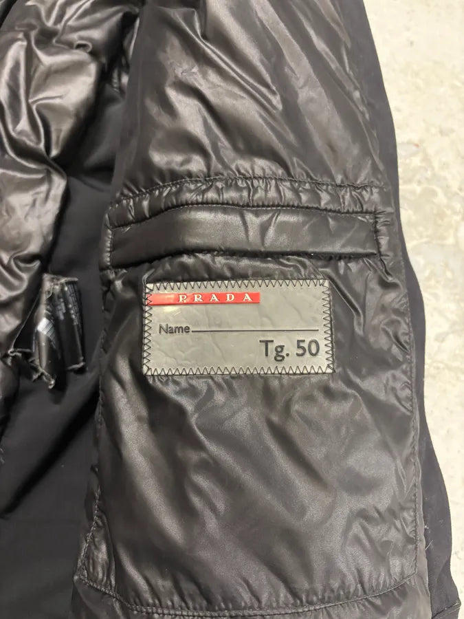 AW2012 Prada Black Nylon Puffer Jacket (S/M) eiUNhxP 10