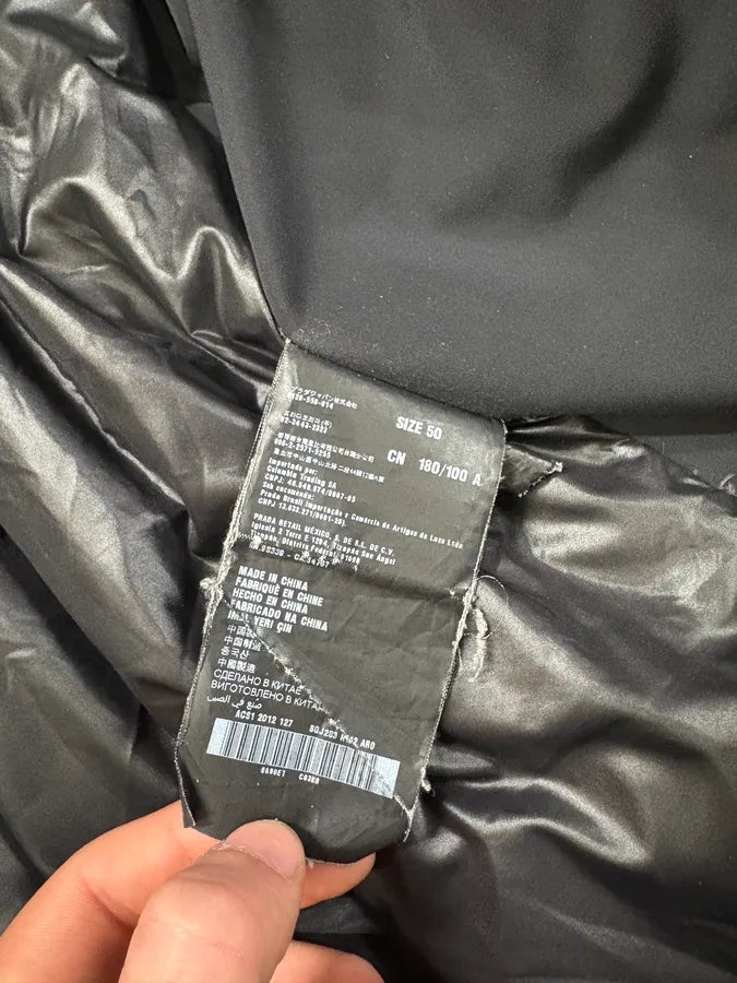 AW2012 Prada Black Nylon Puffer Jacket (S/M) eiUNhxP 11