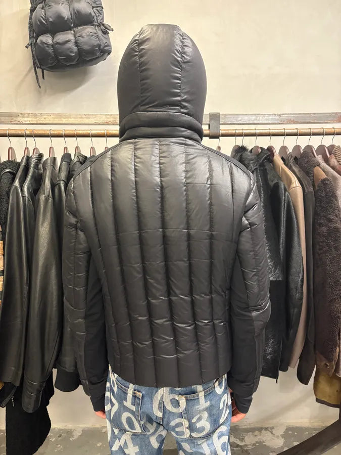 AW2012 Prada Black Nylon Puffer Jacket (S/M) eiUNhxP 2