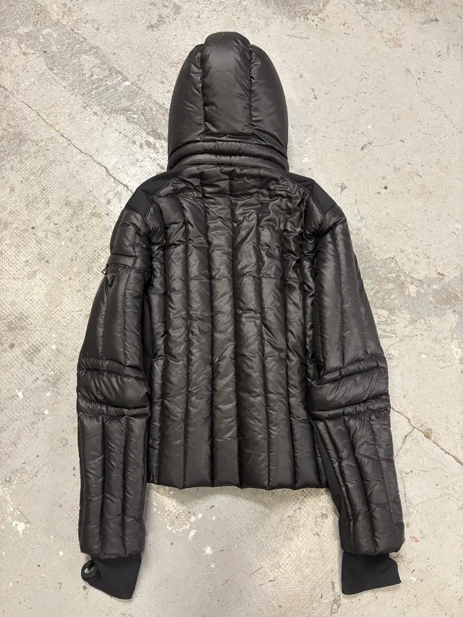 AW2012 Prada Black Nylon Puffer Jacket (S/M) eiUNhxP 3