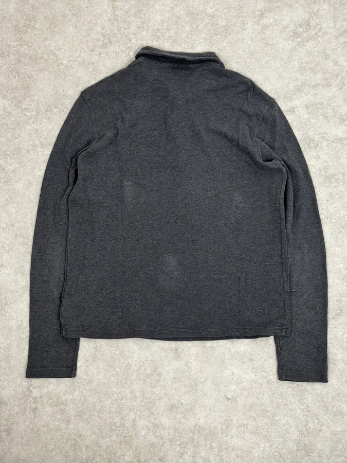 AW2012 Prada Grey Polo Longsleeves FllCdff 3