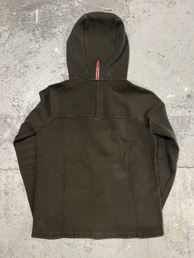 AW2012 Prada Linea Rossa Sport Tech Green Sweater WgqBiRR 1