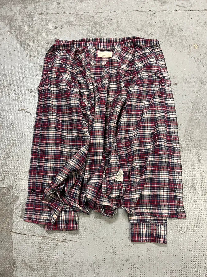 AW2012 Ralph Lauren Denim & Supply  Red & Blue Plaid Flannel Shirt JGeyybe 6