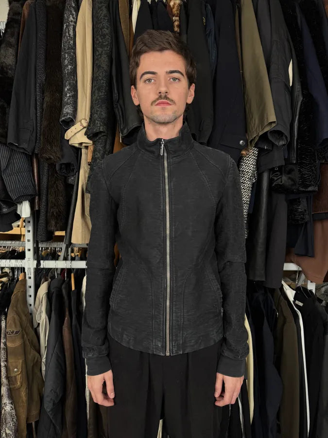 AW2012 Rick Owens Black Avant-Garde Jacket ETjMuWB 1