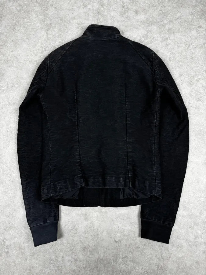 AW2012 Rick Owens Black Avant-Garde Jacket ETjMuWB 3