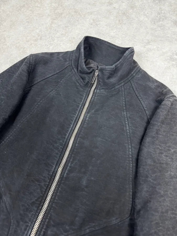 AW2012 Rick Owens Black Avant-Garde Jacket ETjMuWB 2