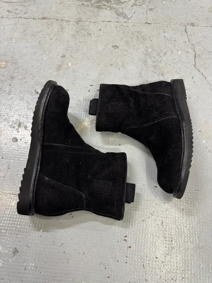 AW2012 Rick Owens Black Creeper Suede Leather Boots xnJhgjY 1