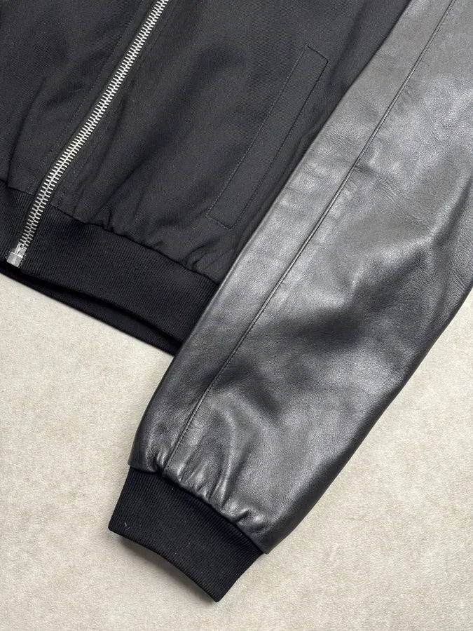 AW2012 Saint Laurent Hybrid Leather Bomber Jacket By Hedi Slimane  pIvXyeg 7