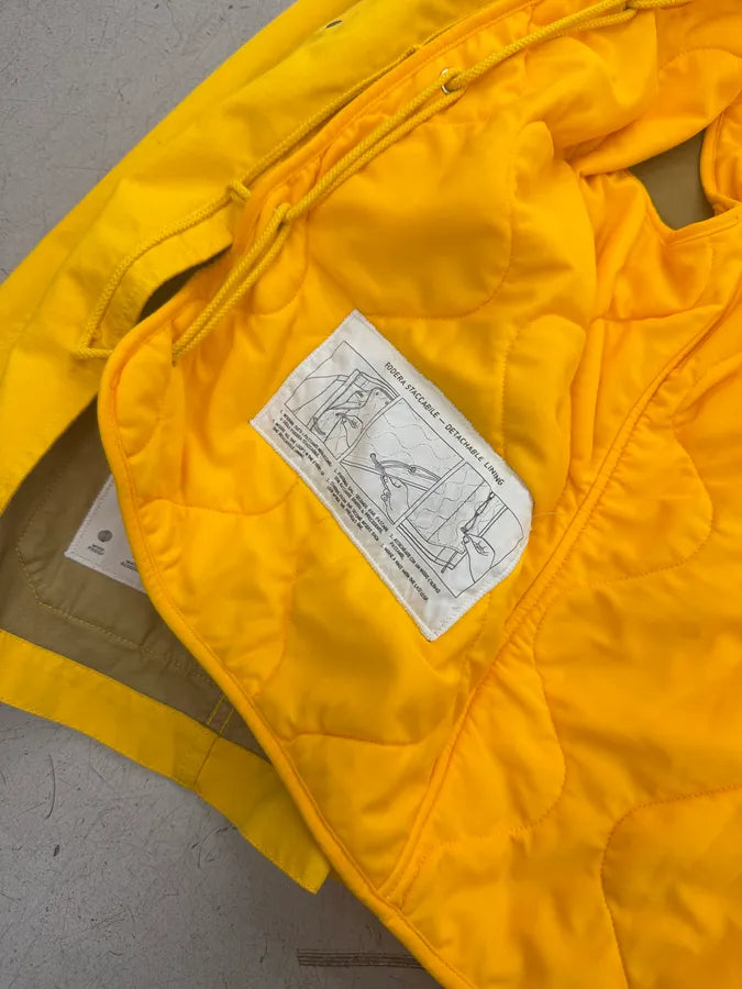 AW2012 Stone Island Yellow Raso-R Windbreaker Jacket DORYyOQ 11
