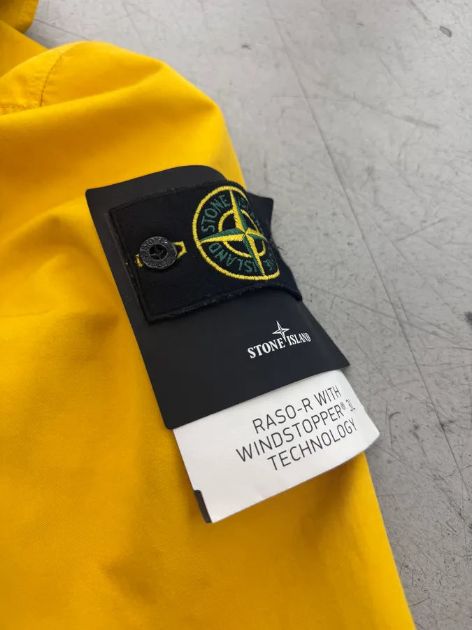 AW2012 Stone Island Yellow Raso-R Windbreaker Jacket DORYyOQ 7