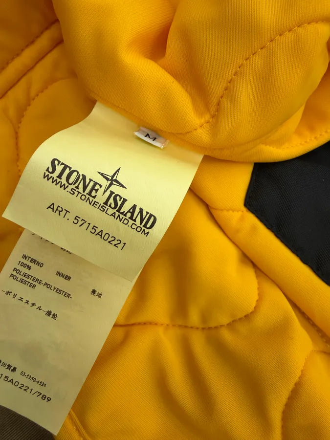 AW2012 Stone Island Yellow Raso-R Windbreaker Jacket DORYyOQ 8