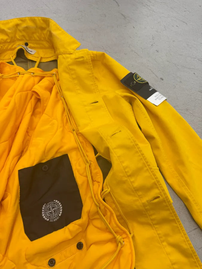 AW2012 Stone Island Yellow Raso-R Windbreaker Jacket DORYyOQ 9