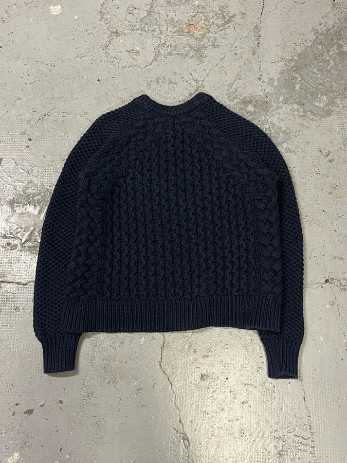 AW2013 Acne Studios Ruth Air Navy Wool Sweater SnJyZJJ 4