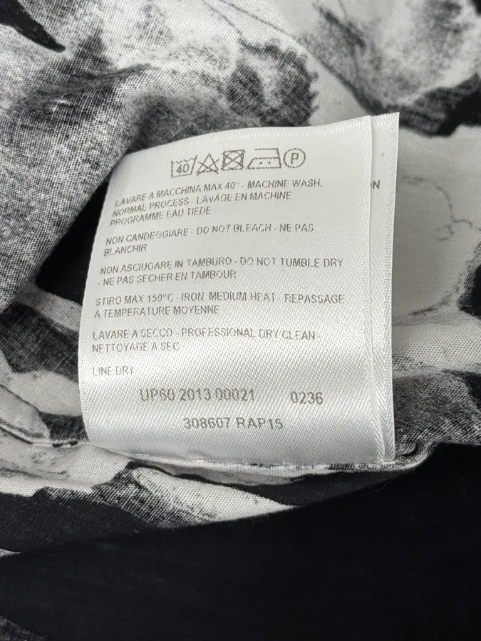 AW2013 Alexander McQueen Black & White Contemporary Shirt BQMtARP 13