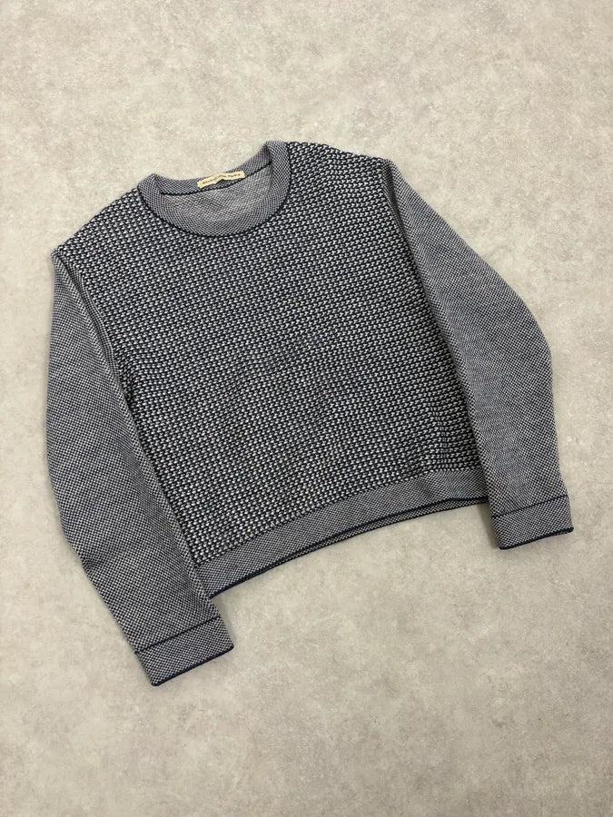 AW2013 Balenciaga Grey & Navy Sweater tyVfeSR 3
