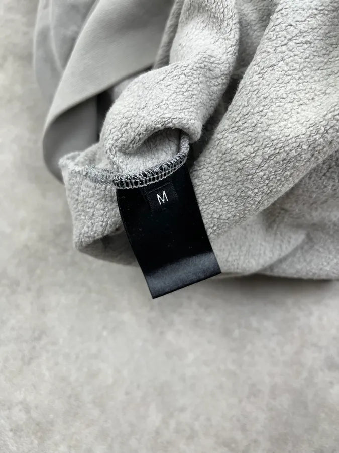 AW2013 Balmain Dragon Side Zip Grey Hoodie rwlTcCP 8