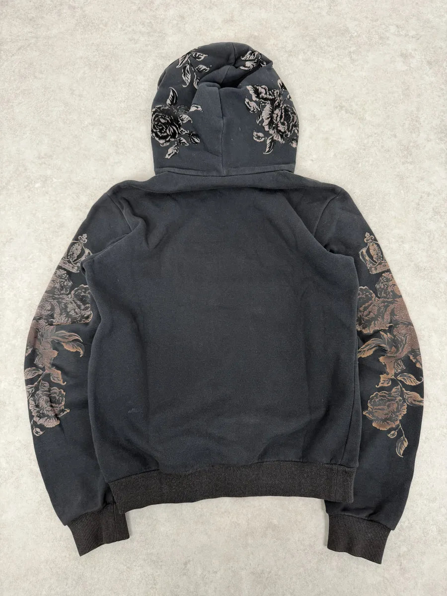 AW2013 Dolce & Gabbana Black Marie Royal Hoodie lhznkrU 1