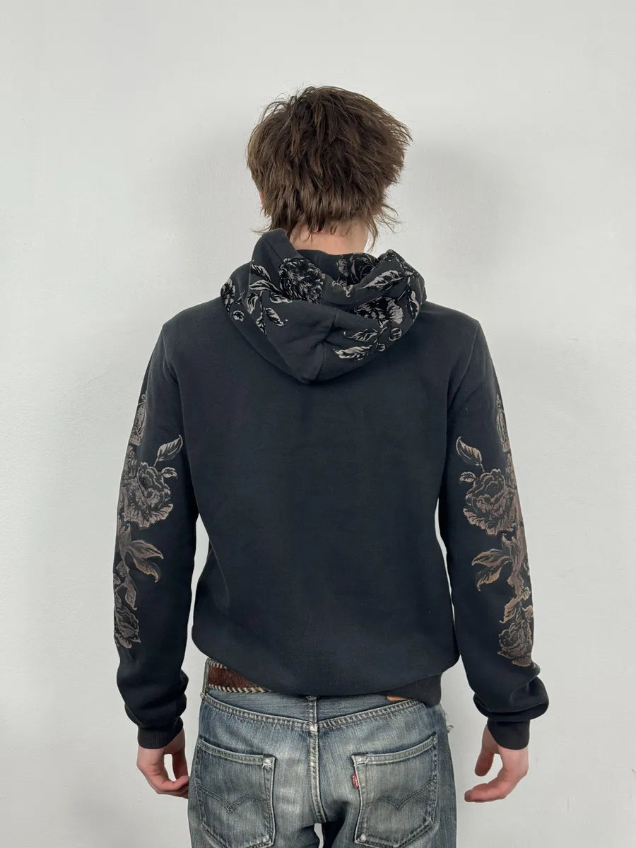 AW2013 Dolce & Gabbana Black Marie Royal Hoodie lhznkrU 3