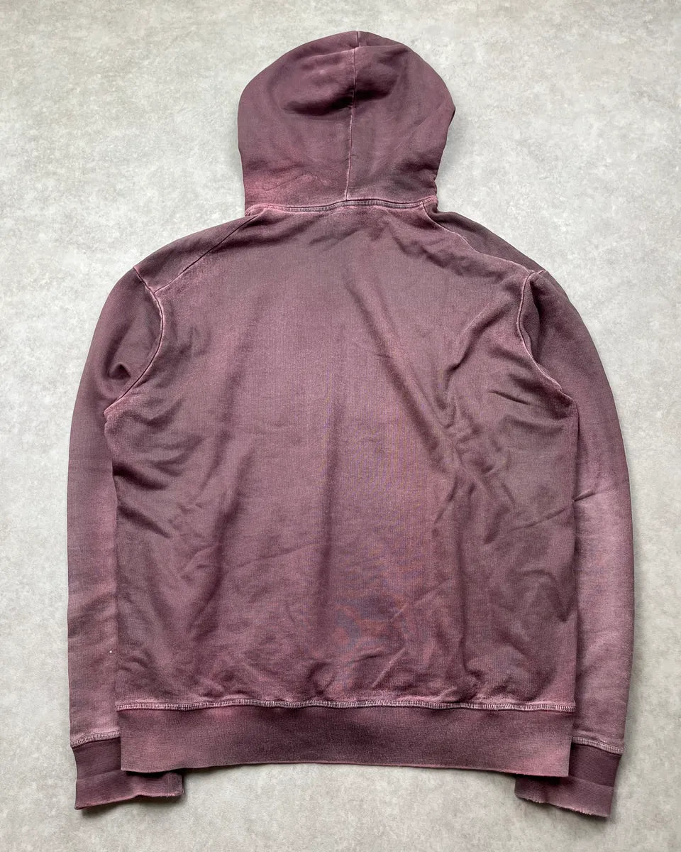 AW2013 Dsquared2 Faded Purple Brothers Hoodie  FpGZTxS 8