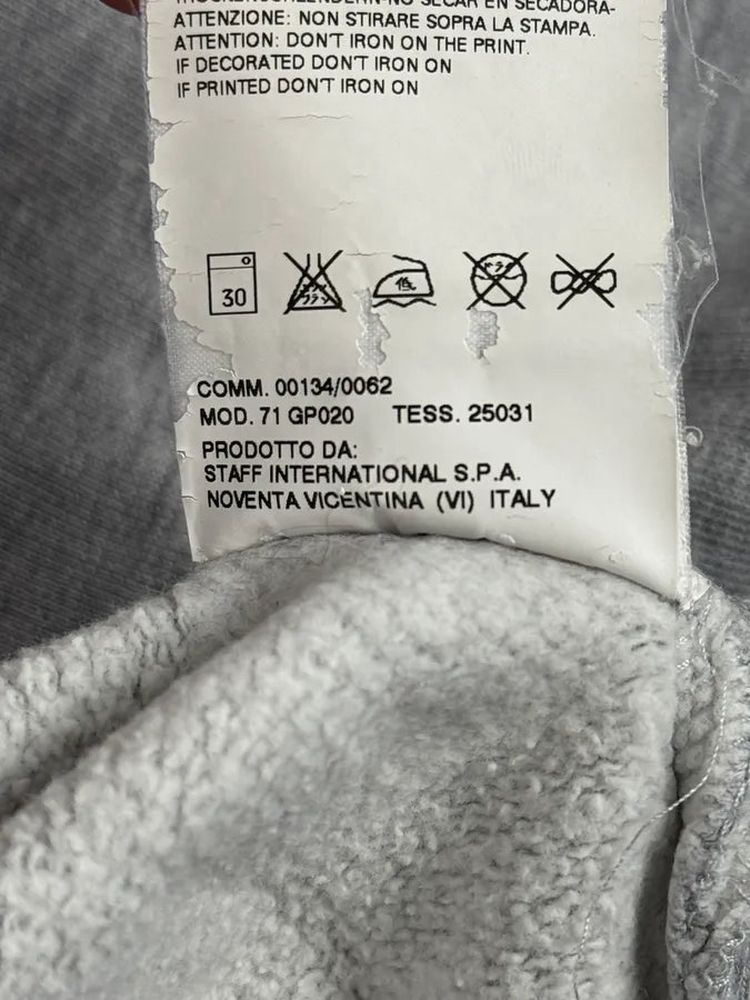 AW2006 Dsquared2 Grey & White Birdies Zip-Up Hooded Sweater nPKSNdO 12