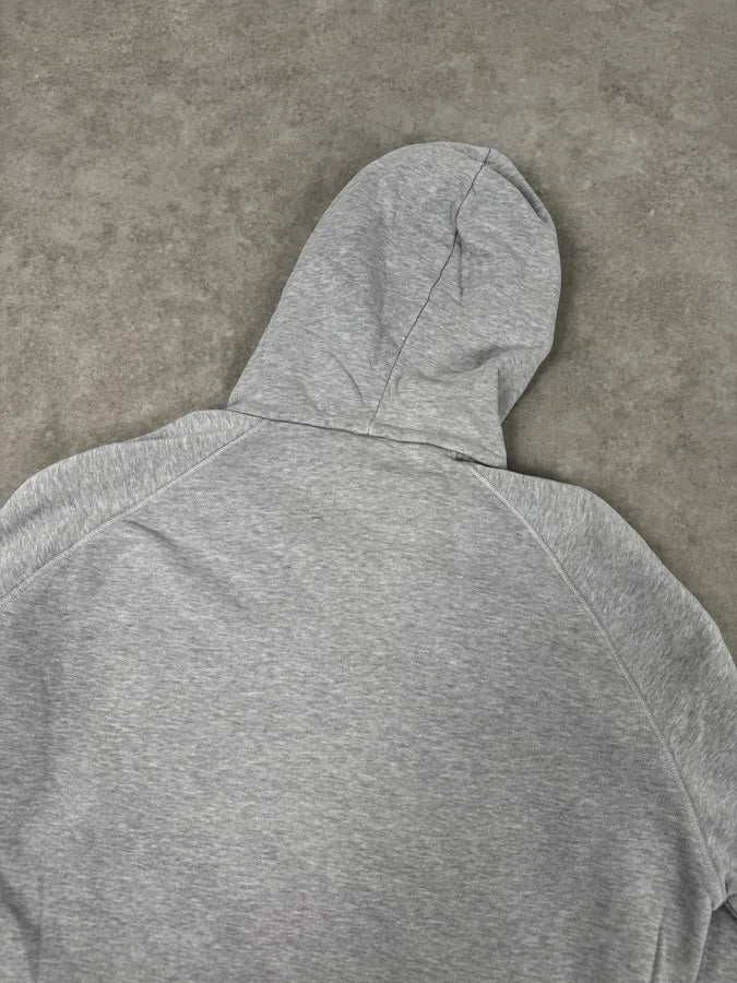 AW2006 Dsquared2 Grey & White Birdies Zip-Up Hooded Sweater nPKSNdO 5