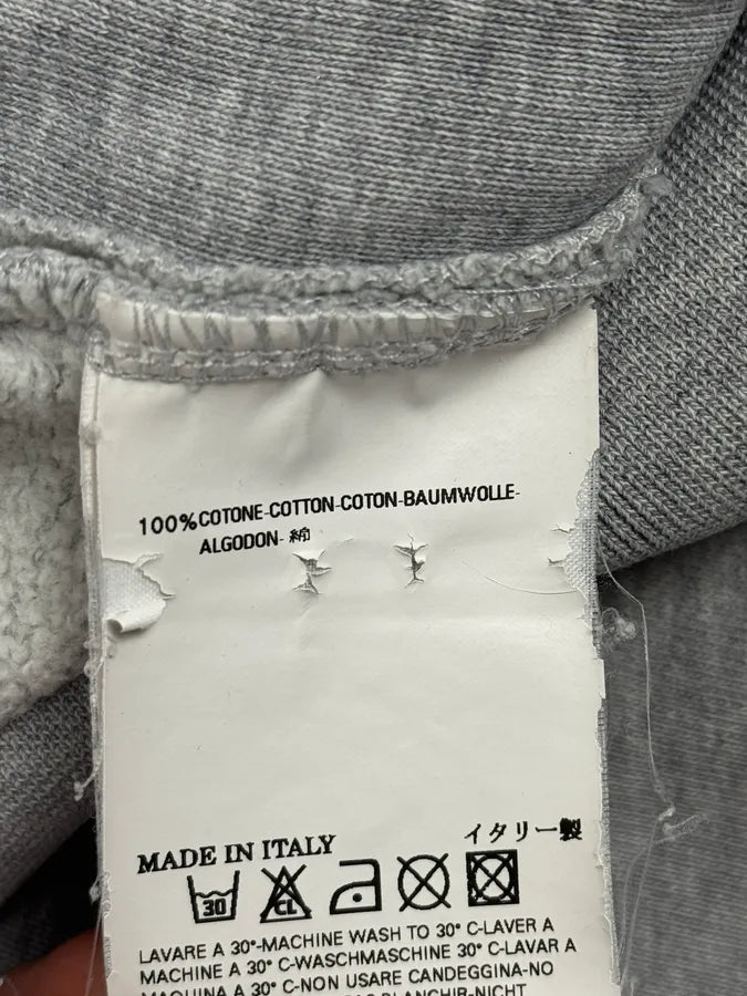 AW2006 Dsquared2 Grey & White Birdies Zip-Up Hooded Sweater nPKSNdO 11