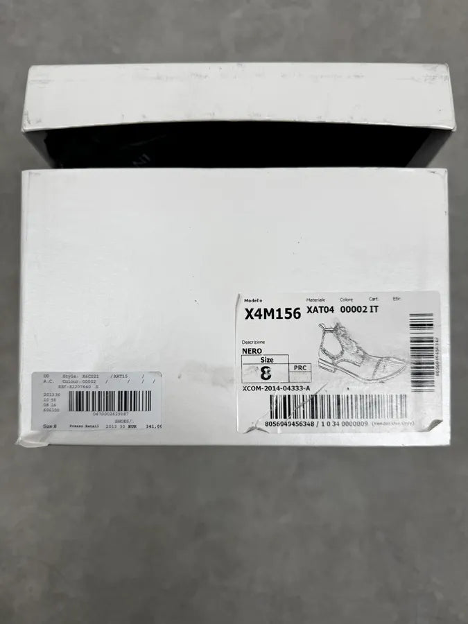 AW2013 Emporio Armani Brown Leather Boots lqcbHaq 10