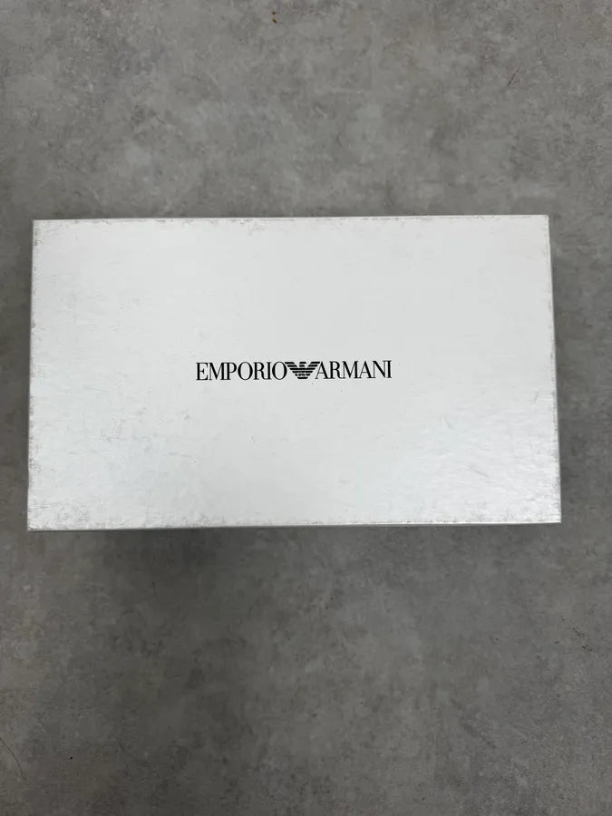 AW2013 Emporio Armani Brown Leather Boots lqcbHaq 9