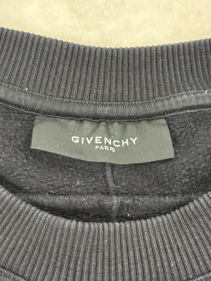 AW2013 Givenchy Black & Orange Contemporary Crewneck Sweater by Riccardo Tisci foTdVlY 8
