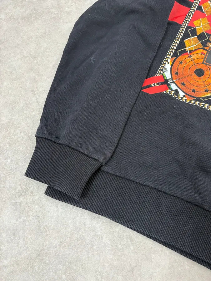 AW2013 Givenchy Black & Orange Contemporary Crewneck Sweater by Riccardo Tisci foTdVlY 7