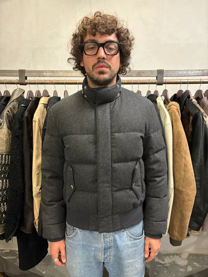 AW2013 Givenchy Grey Puffer Jacket by Riccardo Tisci EvBMLeR 1