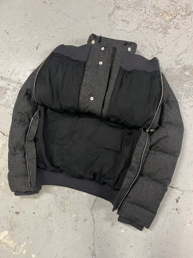 AW2013 Givenchy Grey Puffer Jacket by Riccardo Tisci EvBMLeR 5