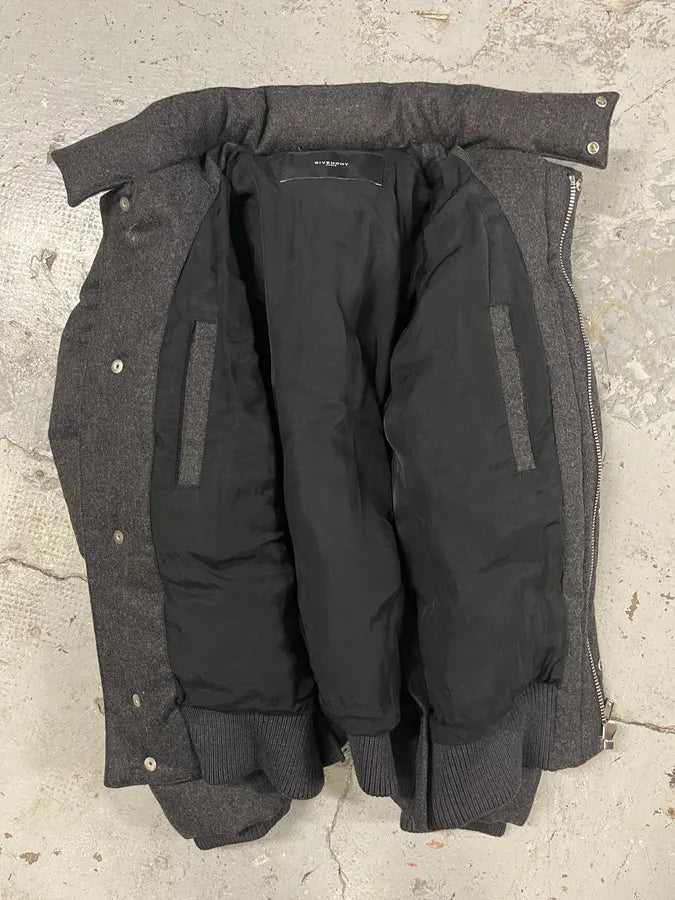 AW2013 Givenchy Grey Puffer Jacket by Riccardo Tisci EvBMLeR 6