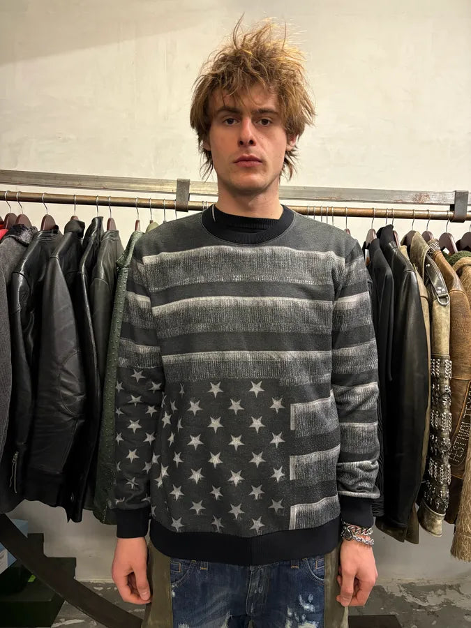 AW2013 Givenchy Obscure USA Flag Sweater by Riccardo Tisci wgigPJO 2