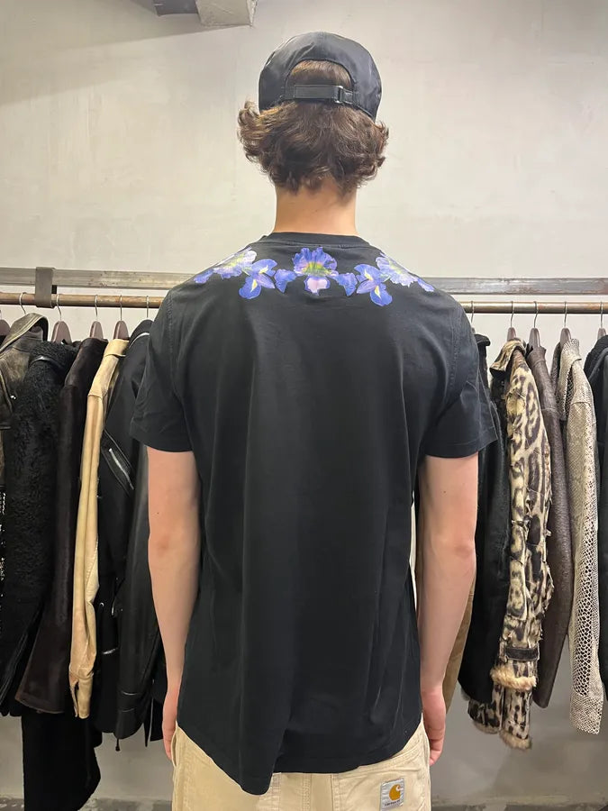 AW2013 Givenchy Star Black Flowers Tee-Shirt by Riccardo Tisci (M) fxyRJJh 2