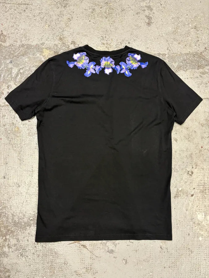 SS2013 Givenchy Star Flowers Black T-Shirt by Riccardo Tisci FBveDrC 5