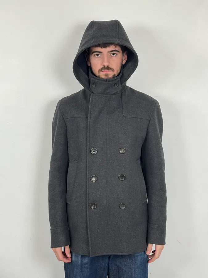 AW2013 Gucci Grey Naval Wool Jacket wCYnBce 1