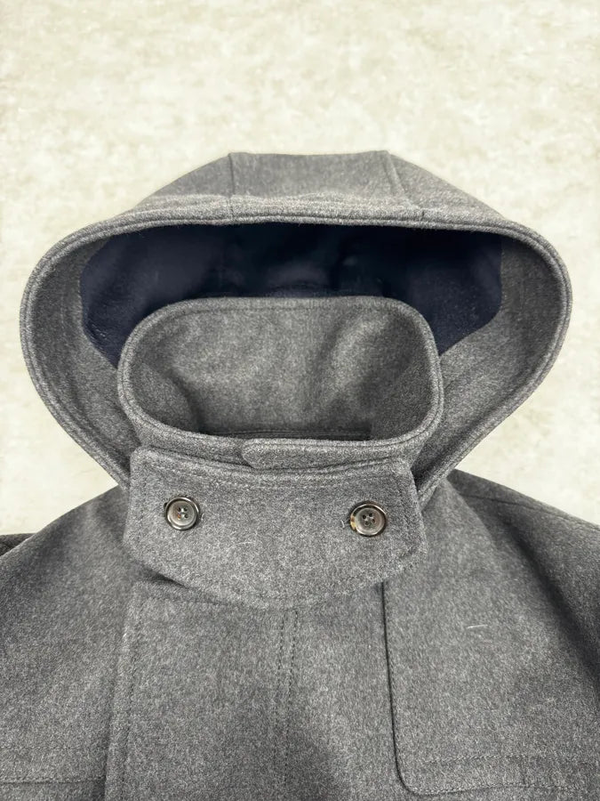 AW2013 Gucci Grey Naval Wool Jacket wCYnBce 9