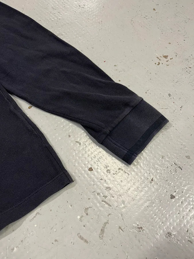 AW2013 Gucci Knight Embroidered Navy Longsleeve Polo EmiWpgp 6