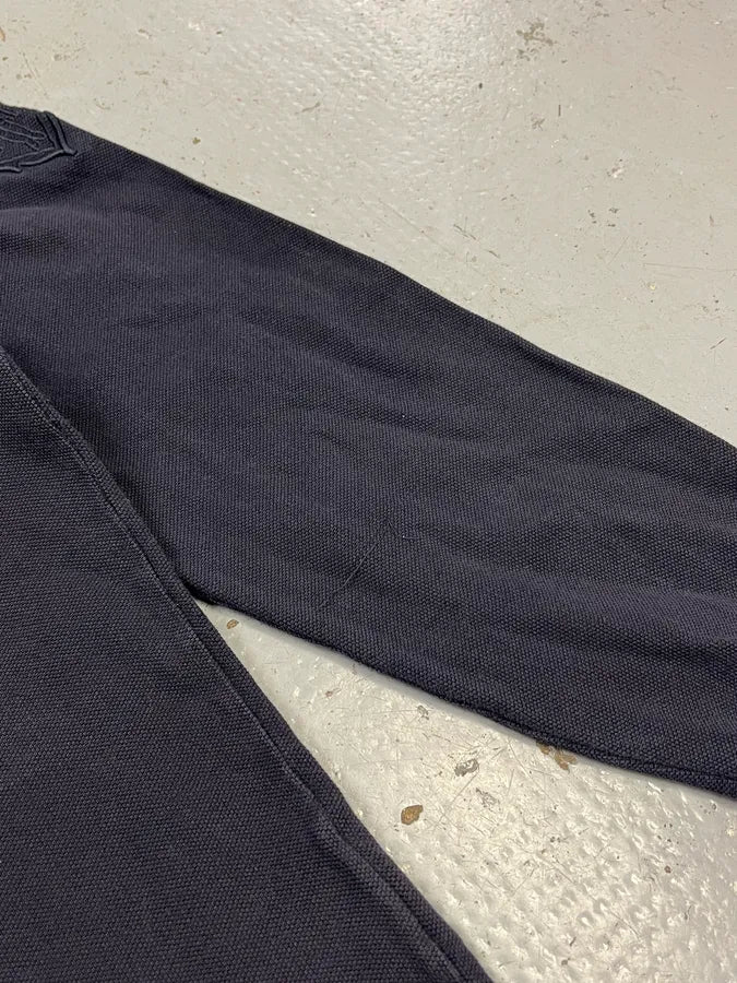 AW2013 Gucci Knight Embroidered Navy Longsleeve Polo EmiWpgp 7