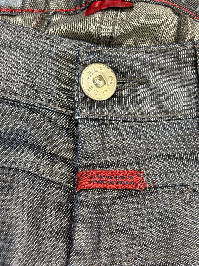 AW2013 Marithé + François Girbaud Navy Waxed Effect Checkered Pants MgUTgSv 7