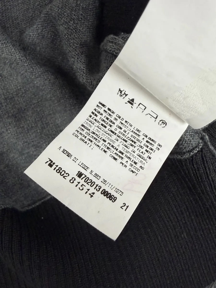 AW2013 Pierre Balmain White & Grey Minimalist Cardigan SsICcVR 7