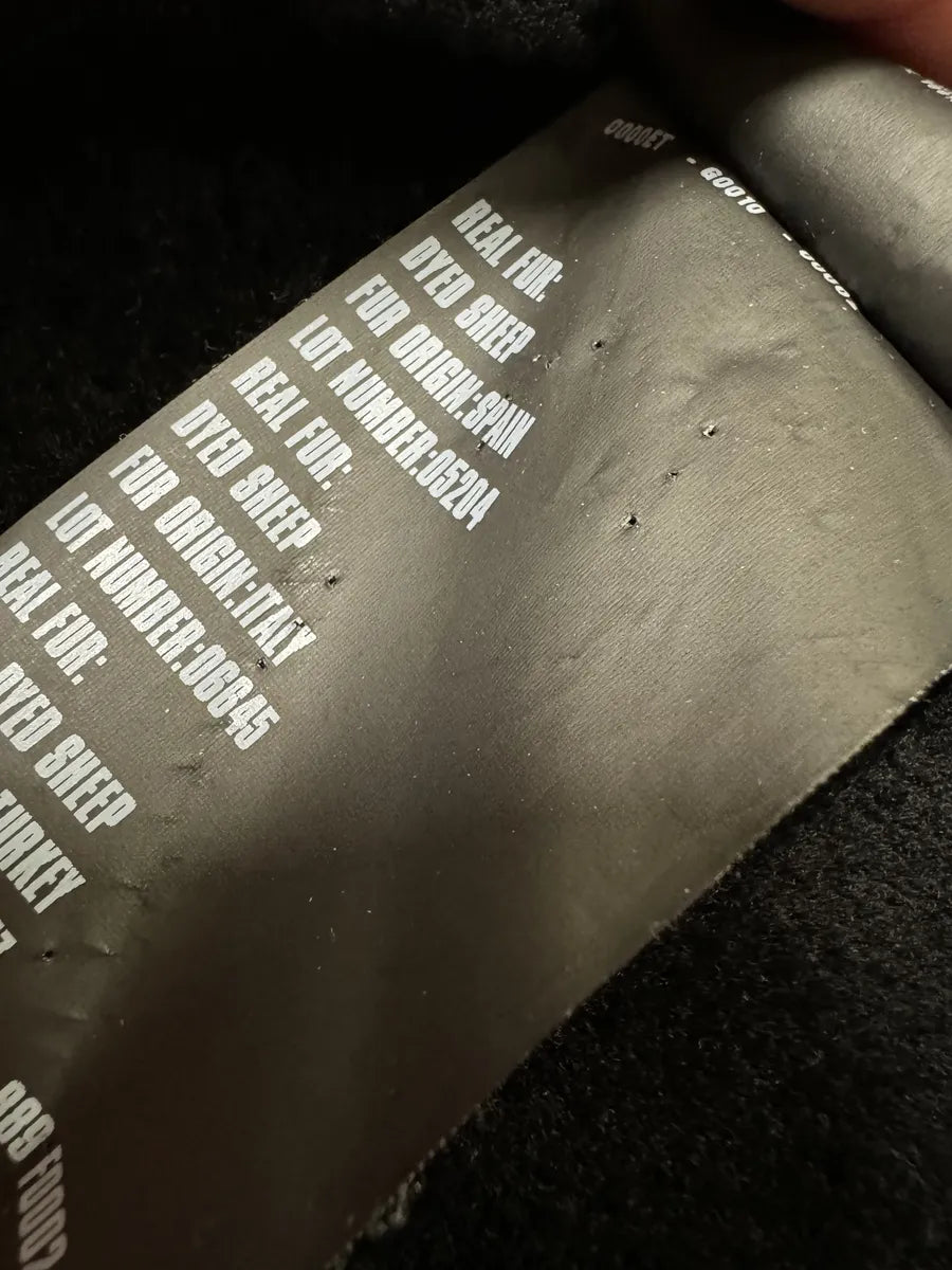 AW2013 Prada Pilot Bomber B3 Black Shearling Leather Jacket OueZrqp 11