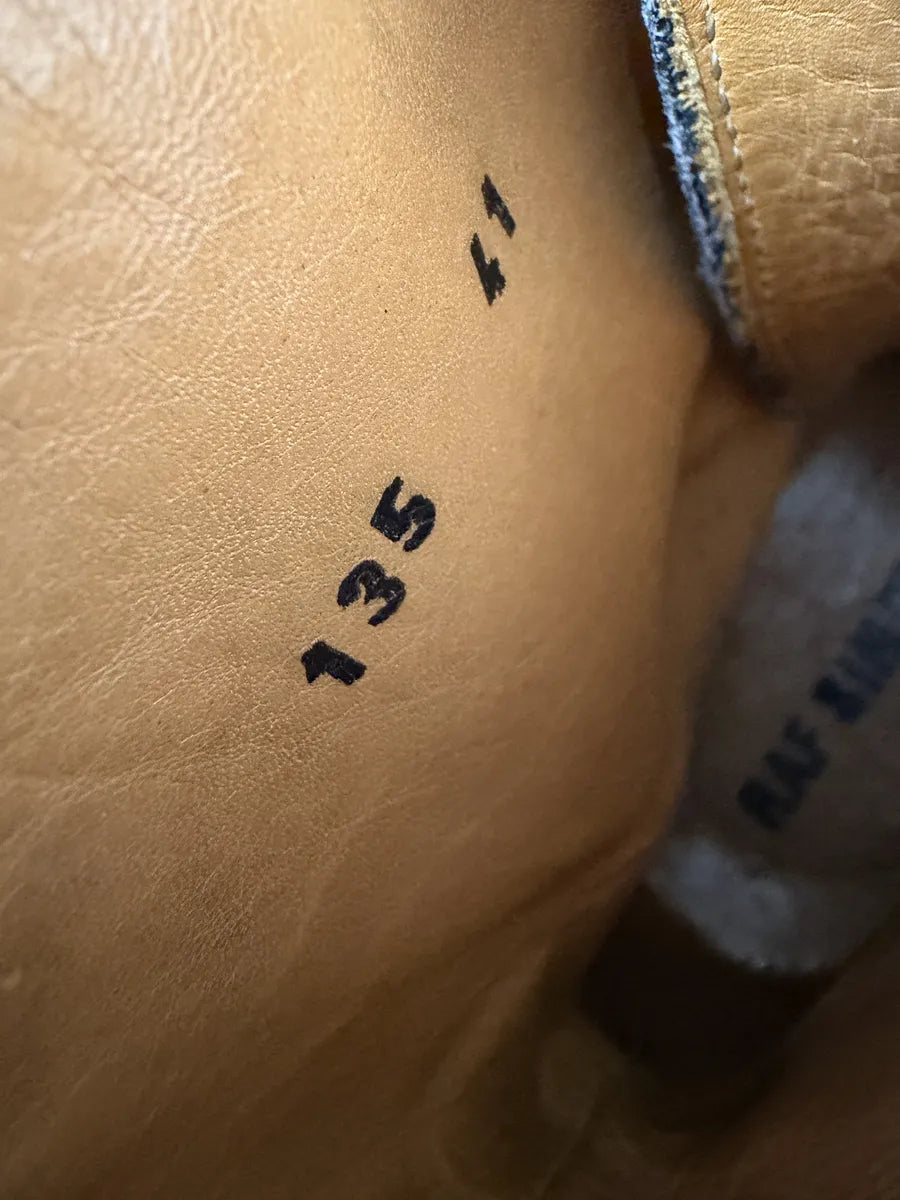 AW2013 Raf Simons Black High Leather Boots CPZBcfU 7