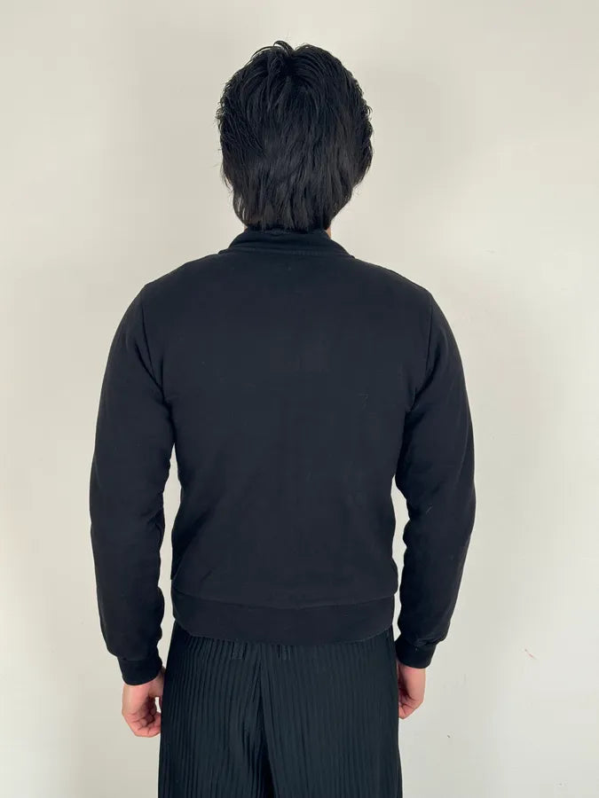 AW2014 Balenciaga Grey & Black Zip-up Sweater BjjUSdm 2