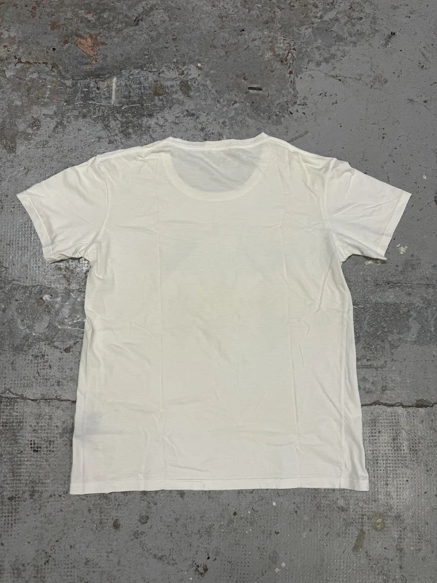 AW2014 Balmain Flags Wings White T-Shirt PNPdLqx 1